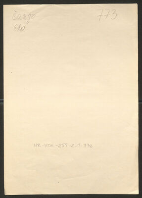 Čango, Edo, 13.7.1887. Policijski karton