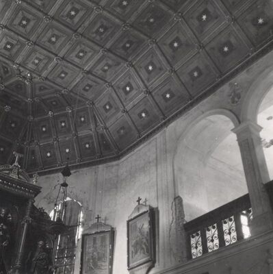 Dubranec - Župna crkva Gospe Sniježne, detalj unutrašnjosti