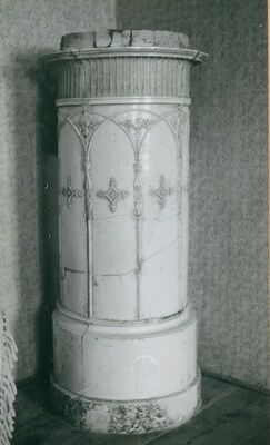 Gradec - Biskupski dvorac, peć