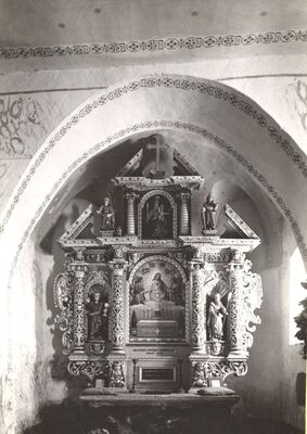 Petrovina - Kapela Svetog Tijela Kristova, glavni oltar