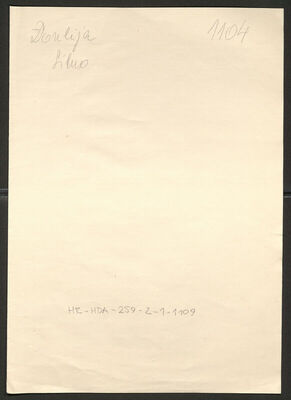 Đonlija, Simo, 11.9.1910. Policijski karton