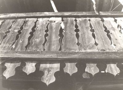 Sječevac - Ograda trijema