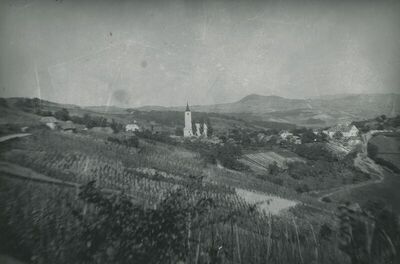 Hrašćina - Župna crkva sv. Nikole, situacija u krajoliku