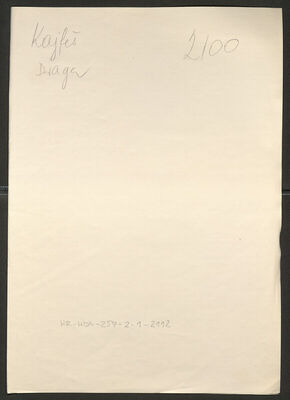 Kajfeš, Draga rođ. Jančić, 14.7.1910. Policijski karton