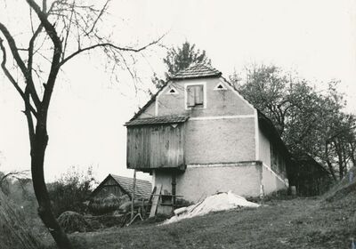 Tomašnica (Ozalj) - Tradicijska kuća, stražnje pročelje