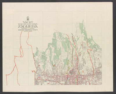 Nacrt slobodnog i kraljevskog glavnog grada Zagreba