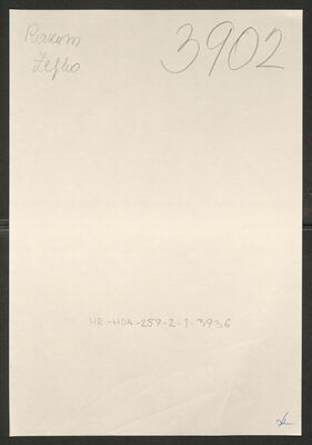 Razum, Željko, 30.1.1915. Policijski karton