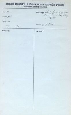 Gjuro Szabo, preporuka za putovanje u Beč, Prag i Budimpeštu