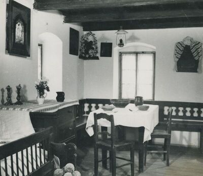 Kumrovec - Rodna kuća Josipa Broza Tita, unutrašnjost, detalj