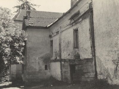 Dugo Selo - Dvorac Drašković, detalj pročelja