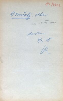 Omišalj - Crkva Uznesenja Blažene Djevice Marije, restauracija oltara