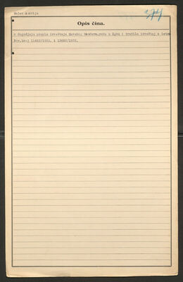 Sačer, Andrija, 25.11.1881. Policijski karton