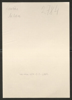 Lončar, Milan, 4.1.1899. Policijski karton