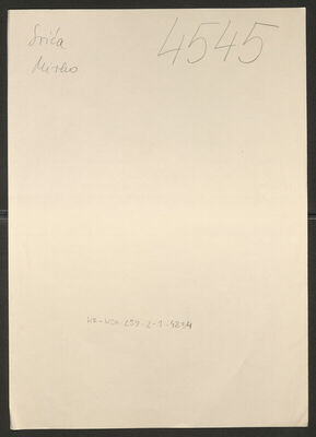 Srića, Mirko, 8.10.1917. Policijski karton