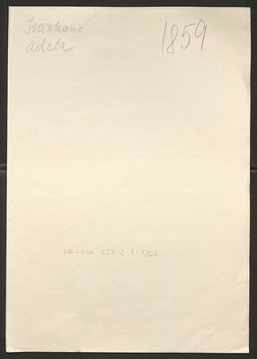 Ivanković, Adela, 13.12.1911. Policijski karton