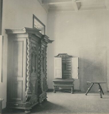 Trakošćan - dvorac, 1. kat, namještaj