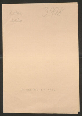 Rotar, Martin. Policijski karton