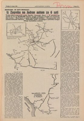 Iz Zagreba na Jadran autom za 6 sati