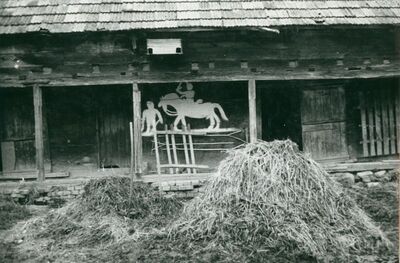 Novoselec - Gospodarska zgrada, dvorišno pročelje