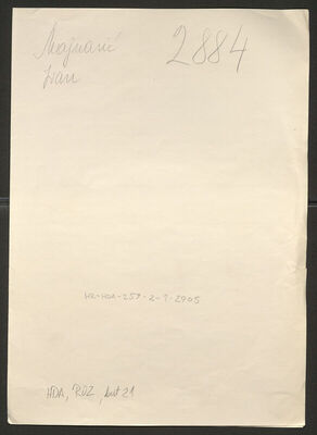 Majnarić, Ivan, 11.11.1899. Policijski karton