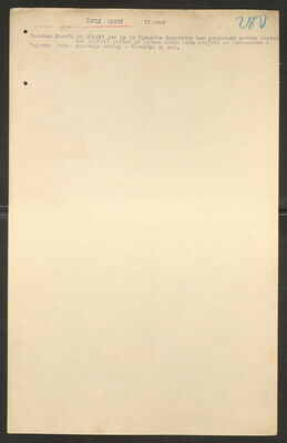 Šavli, Albin, 13.1.1910. Policijski karton