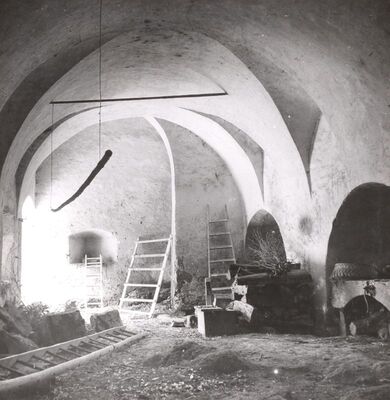 Slavetić - Dvorac Oršić, podrum sjevernog krila