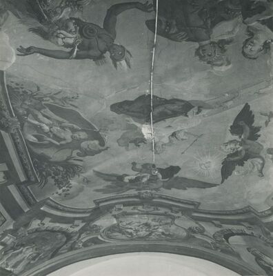 Varaždin - Franjevačka apoteka, Ranger, freske