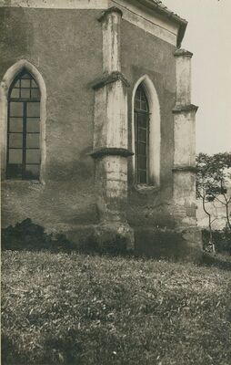 Visoko - Crkva sv. Trojstva, gotičko svetište izvana