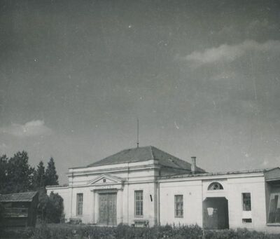 Varaždin - Židovsko groblje, mrtvačnica, glavno pročelje