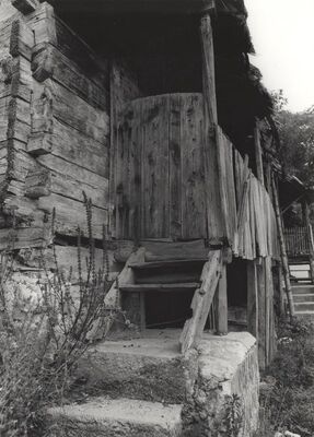 Gornja Vas - Tradicijska kuća, ulaz