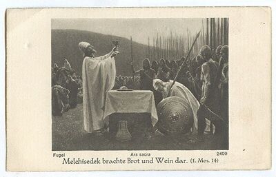 Melkisedekova žrtva prema slici Gebharda Fugela