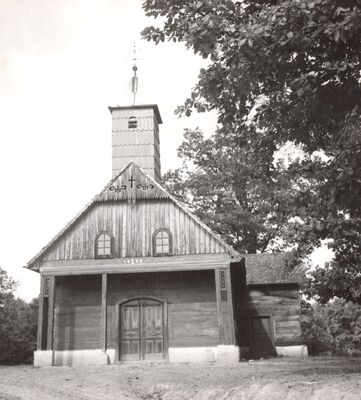 Lučelnica - Crkva sv. Duha, glavno pročelje