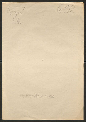 Brujić, Mile, 27.1.1893. Policijski karton