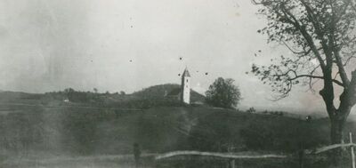 Planina Donja - Crkva sv. Jurja, situacija