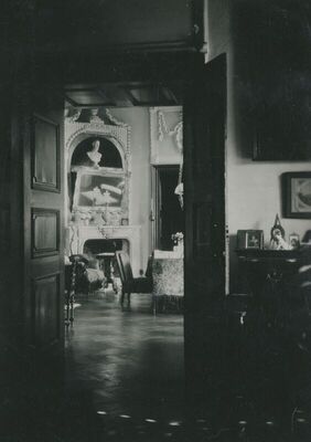 Marija Bistrica - Dvor Hellenbach, unutrašnjost, detalj