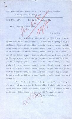 Bebrina, rekvizicija zvona