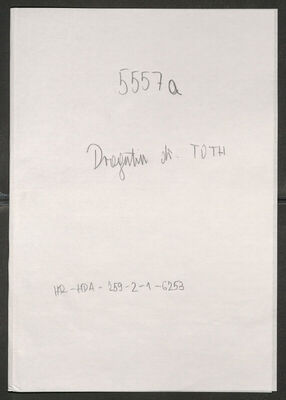 Toth, Dragutin, 12.11.1890. Policijski karton