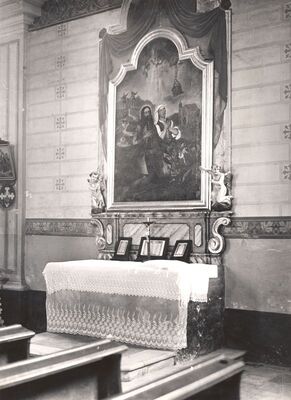 Pokupsko - Crkva Uznesenja Blažene Djevice Marije (sv. Ladislava), pokrajnji oltar