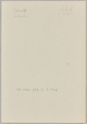 Bernat, Karlo, 20.7.1904. Policijski karton