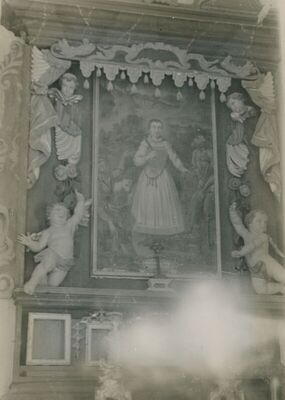 Pavlovec Pregradski (Pregrada) - Crkva sv. Donata, unutrašnjost, detalj