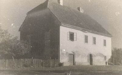 Cerje - Kurija župnog dvora, glavno pročelje