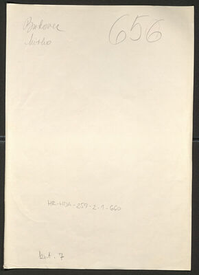 Bukovec Mirko, 5.11. 1906. Policijski karton