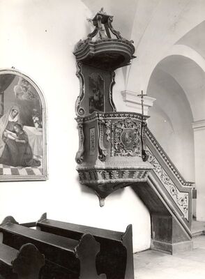 Brckovljani - Crkva sv. Brcka, propovjedaonica