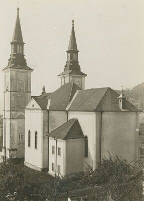 Pregrada - Župna crkva Uznesenja Blažene Djevice Marije, vanjština