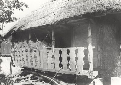 Golubići - Gospodarska zgrada, trijem