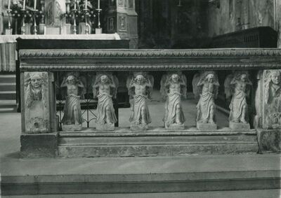 Marčan - Župna crkva sv. Marka, detalj