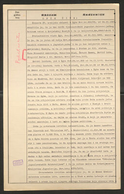 Samec, Herman, 1.5.1899. Policijski karton