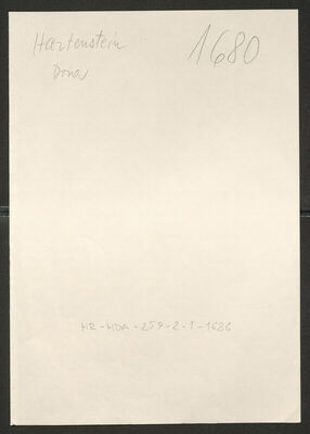 Hartenstein, Dora, 2.2.1902. Policijski karton