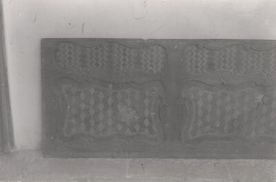 Gornja Bistra - Dvorac Oršić, detalj intarzije