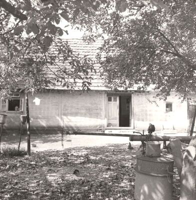 Ribnica - Tradicijska kuća, ulazno pročelje